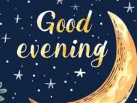 Happy good evening quotes